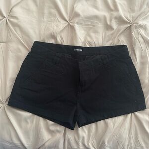 Black EXPRESS shorts, size 2